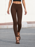 Brown leggings pants
