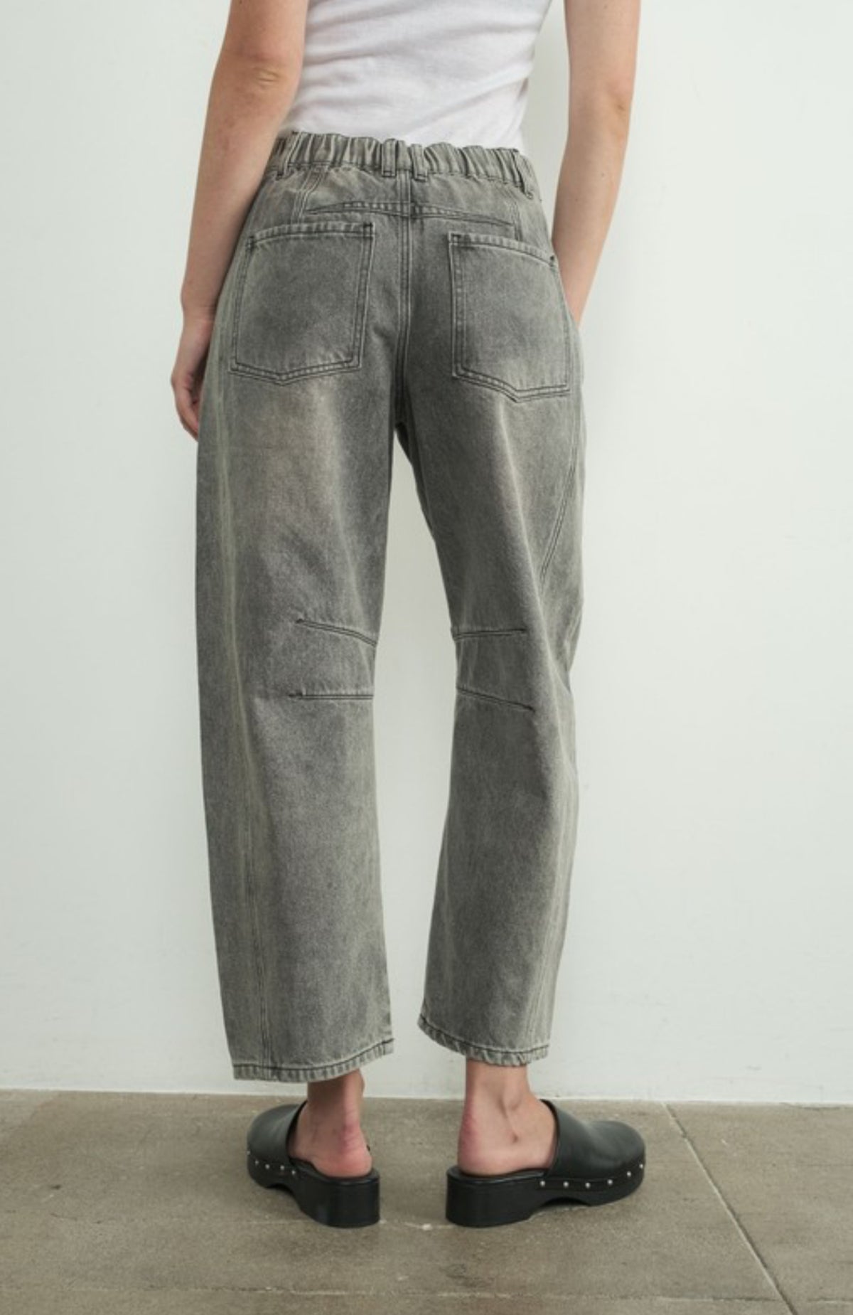 Grey baggy pants