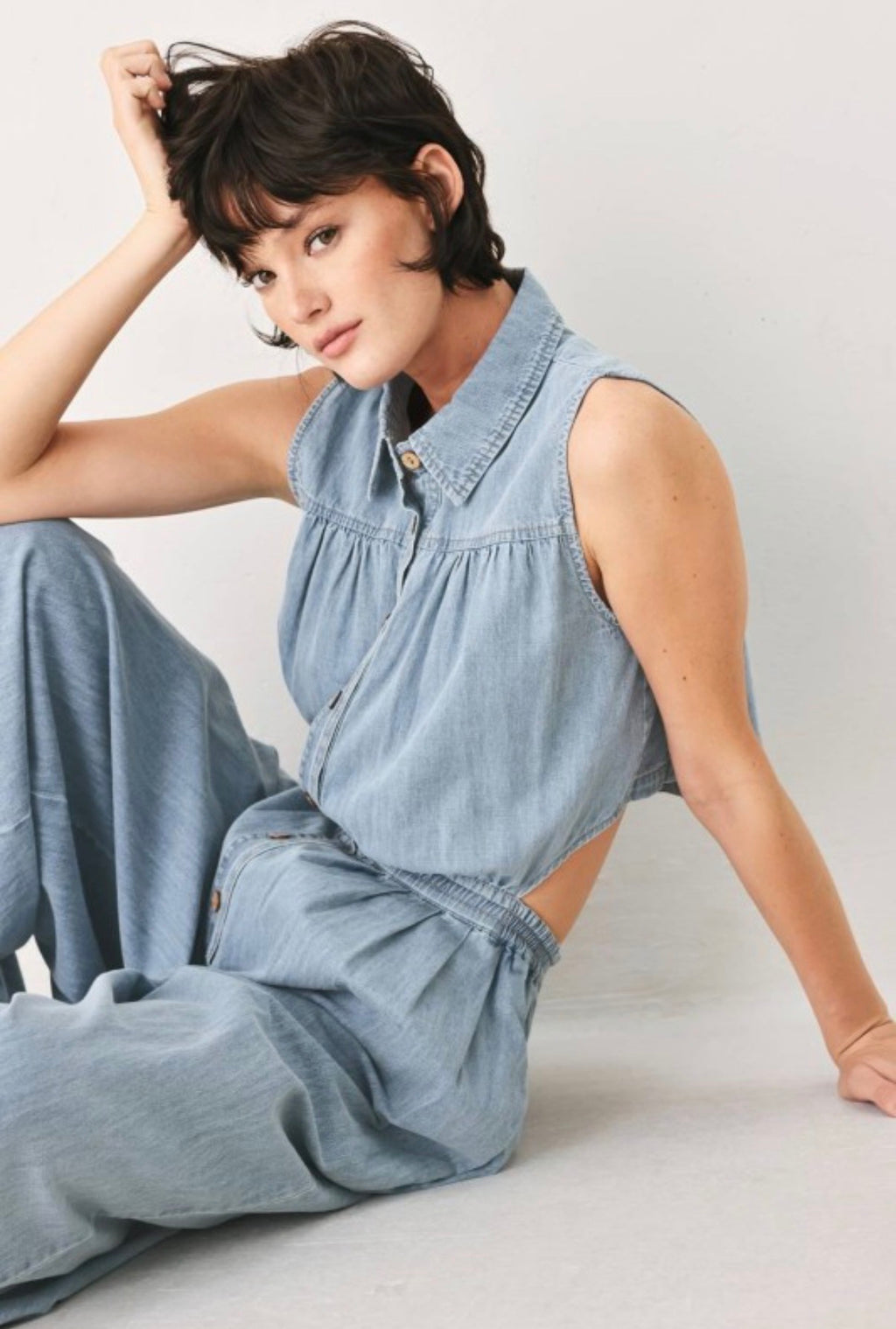 Denim jumper