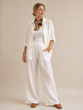 White coordinated set