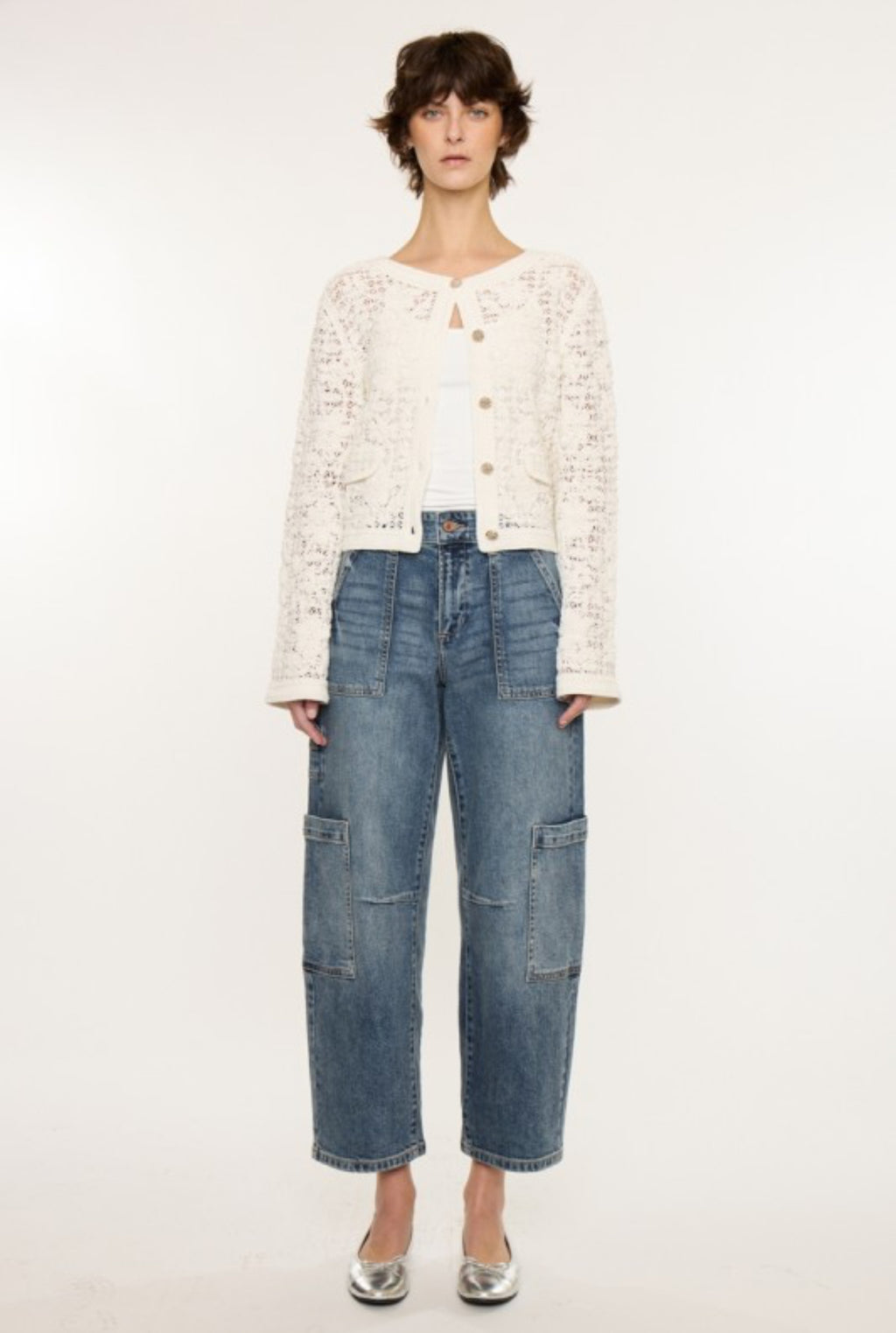 Cargo/barrel jeans