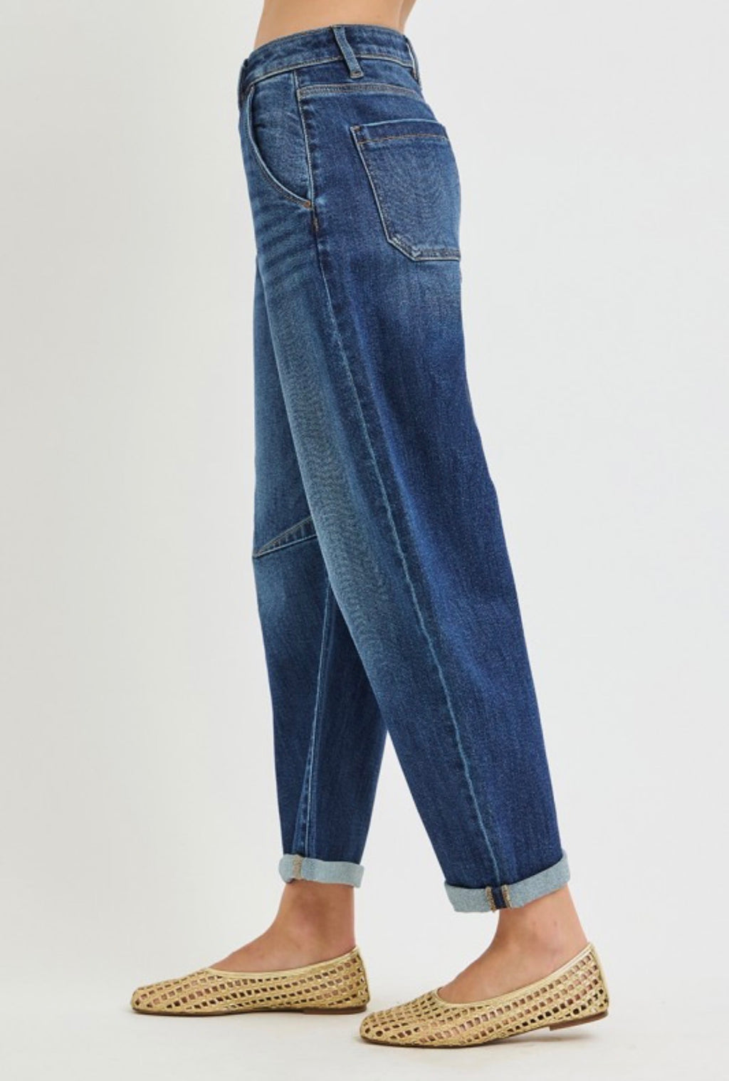 Barrel/stretch jeans