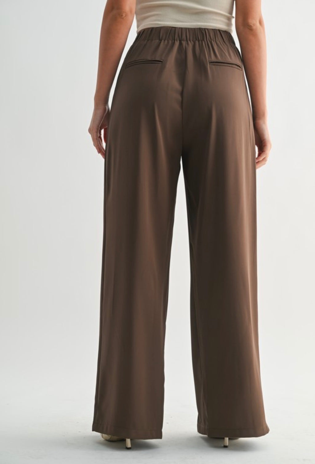 Brown Palazzo Trouser