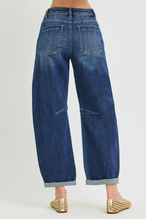 Barrel/stretch jeans