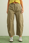 Brown multi barrel pants