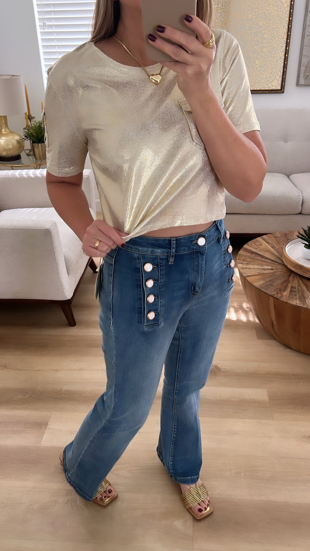 Mare denim pants