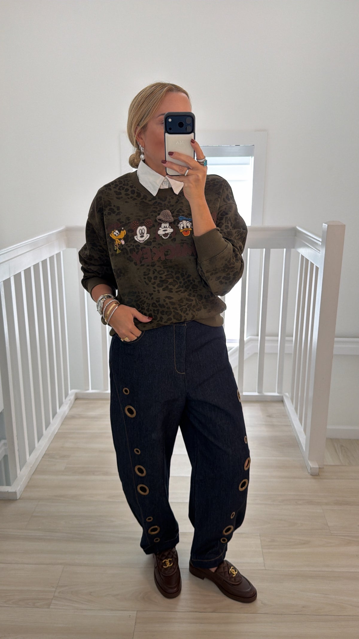 Leopard sweater