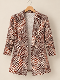 Animal Print blazer