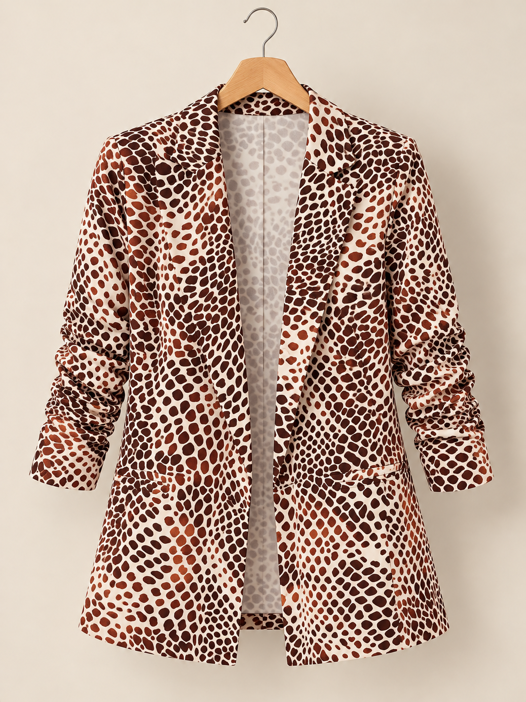 Animal Print blazer