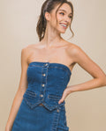 strapless top