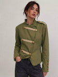 Olive Military Jacket