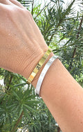 Silver/gold bracelet