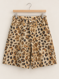 Leopard Bermuda