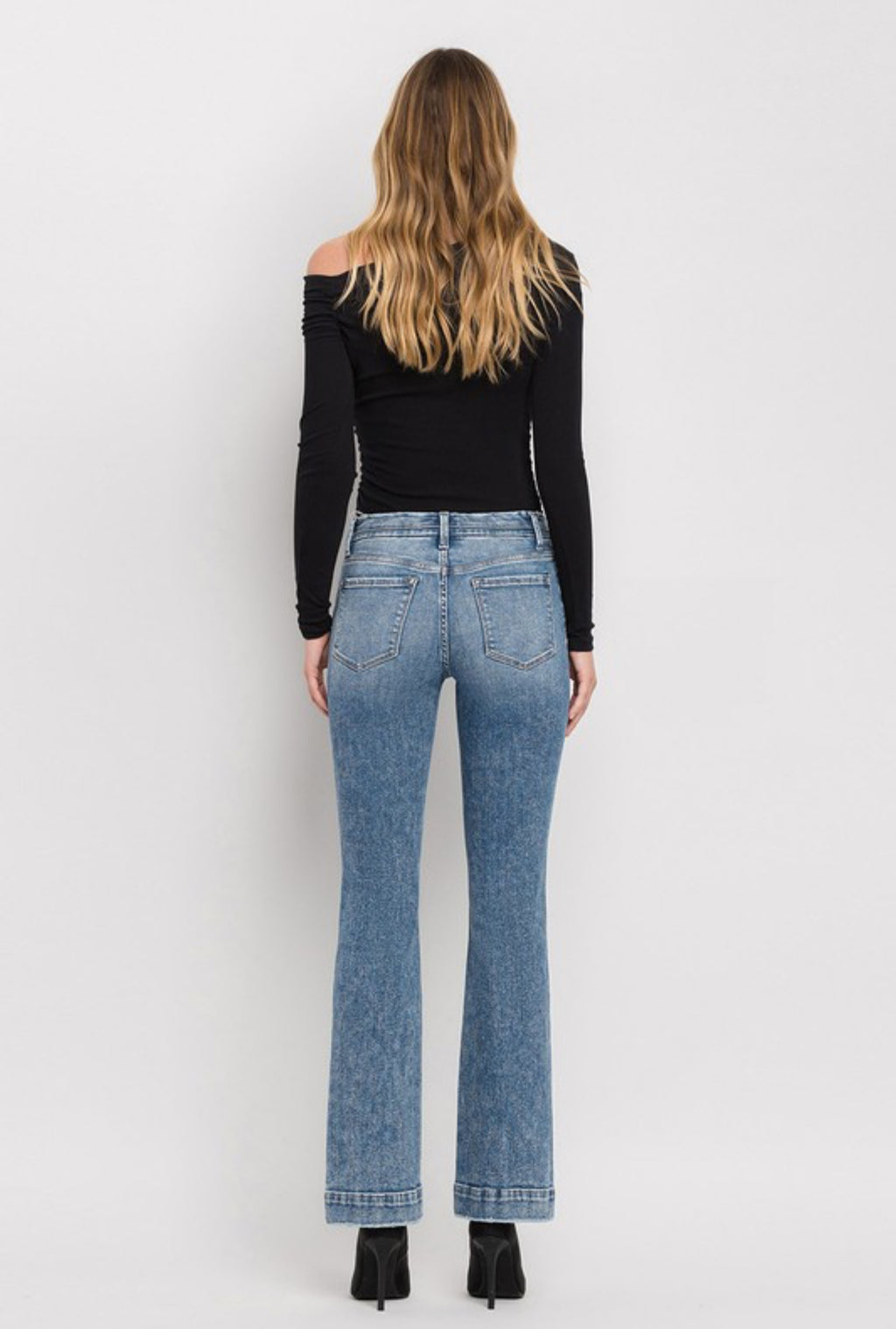 Mid rise jeans