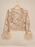 Embroidered Sequin Jacket