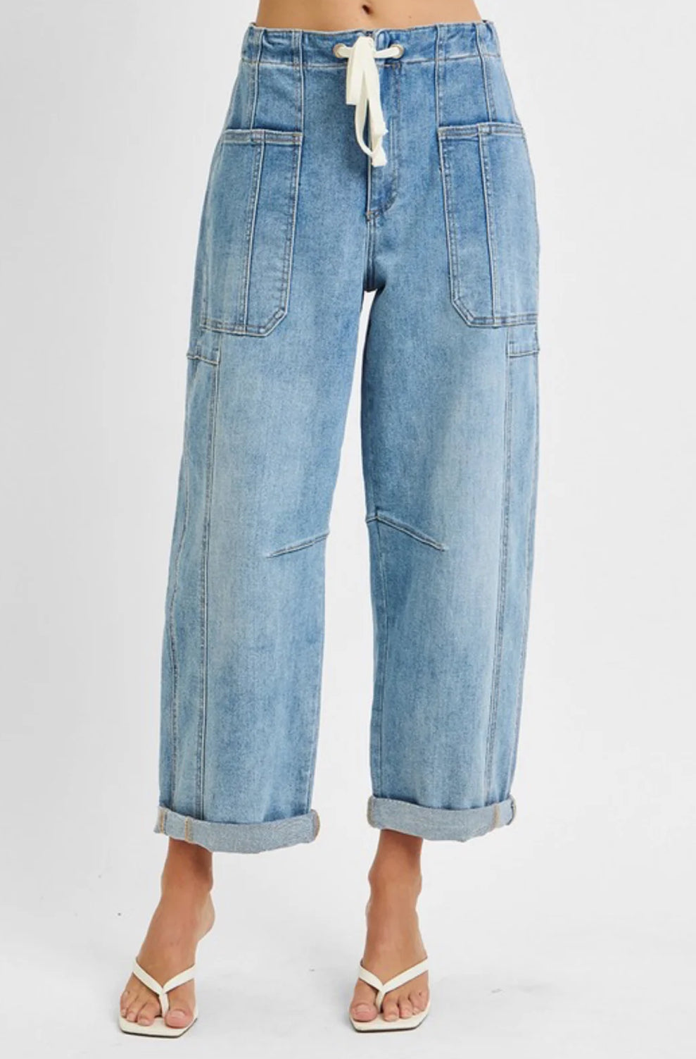 Barrel jeans