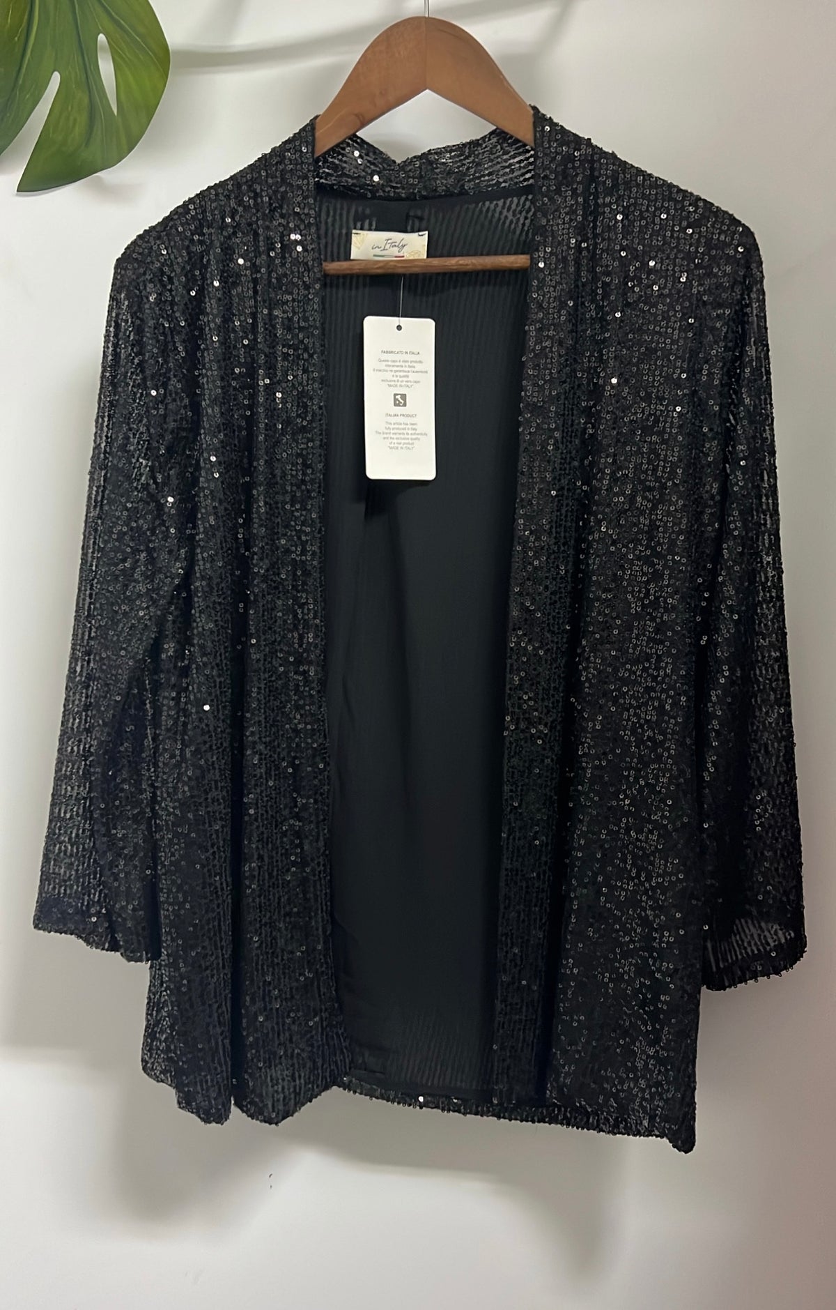 Sequin jacket