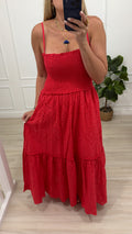 Red dress