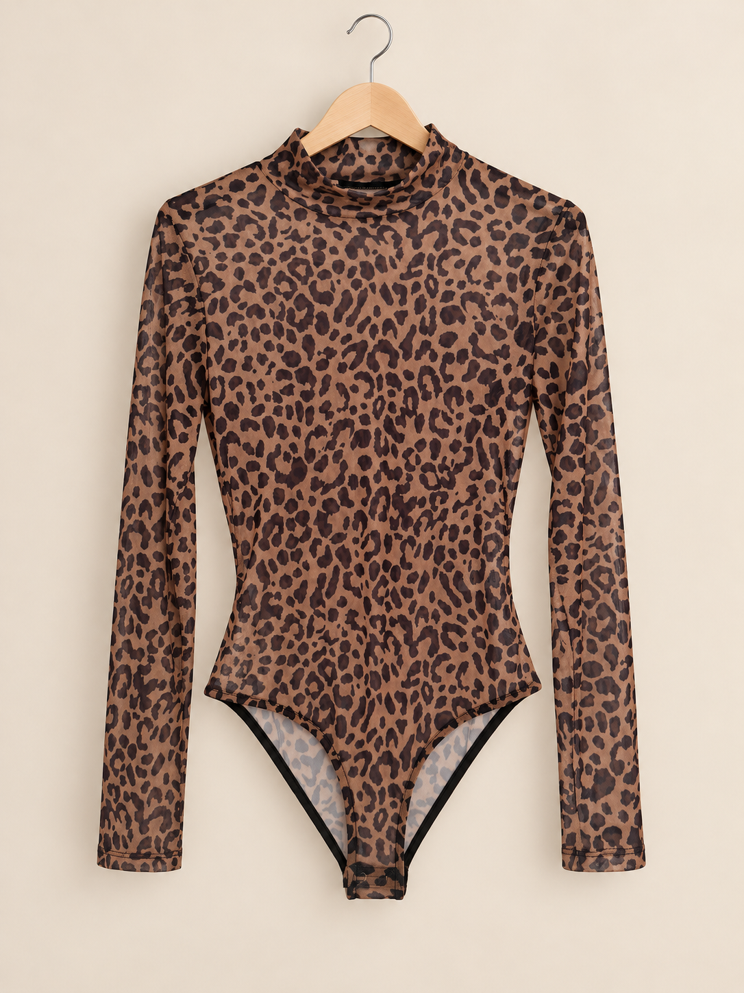 Leopard/mesh body