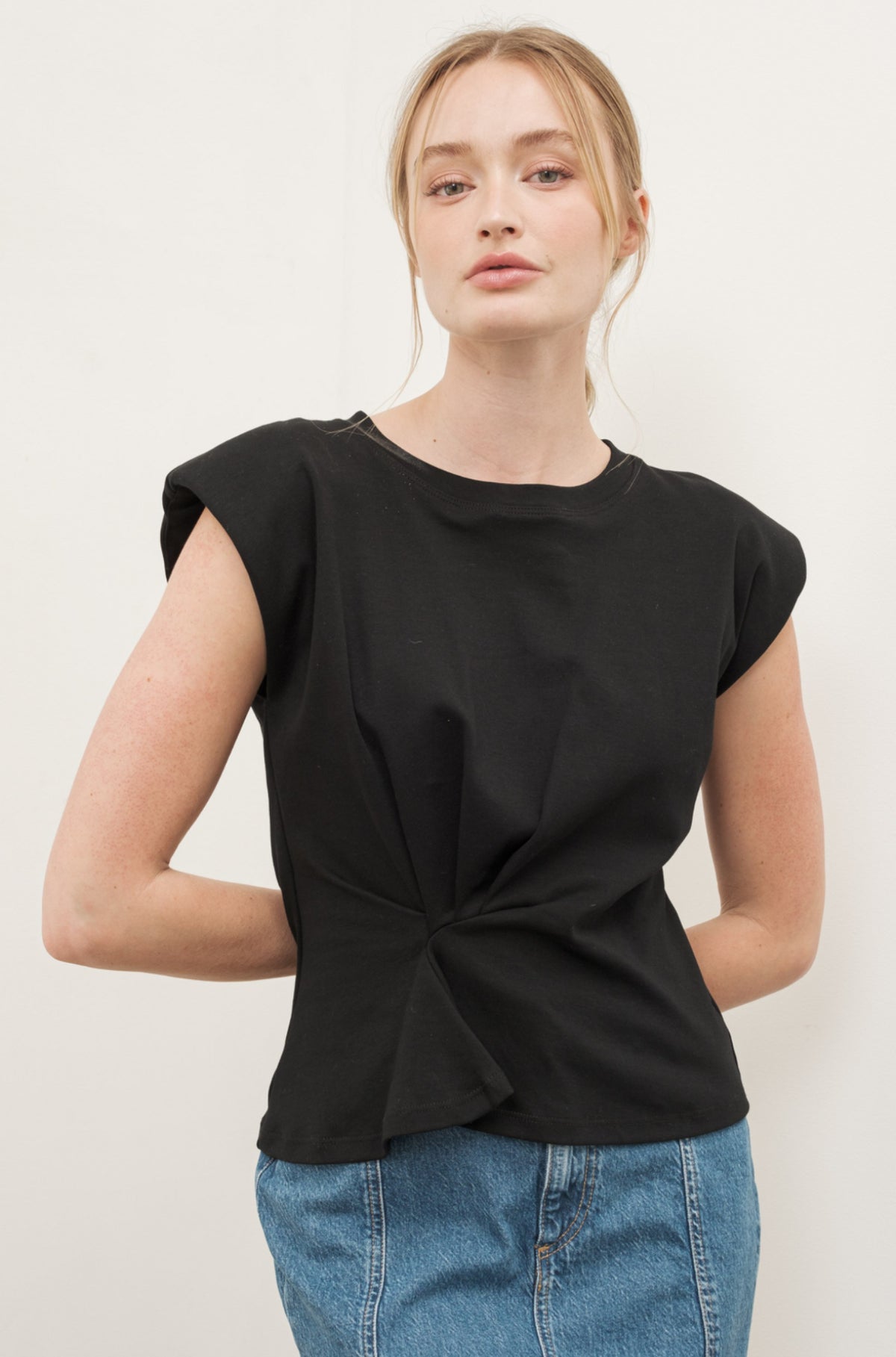 Bibi black blouse