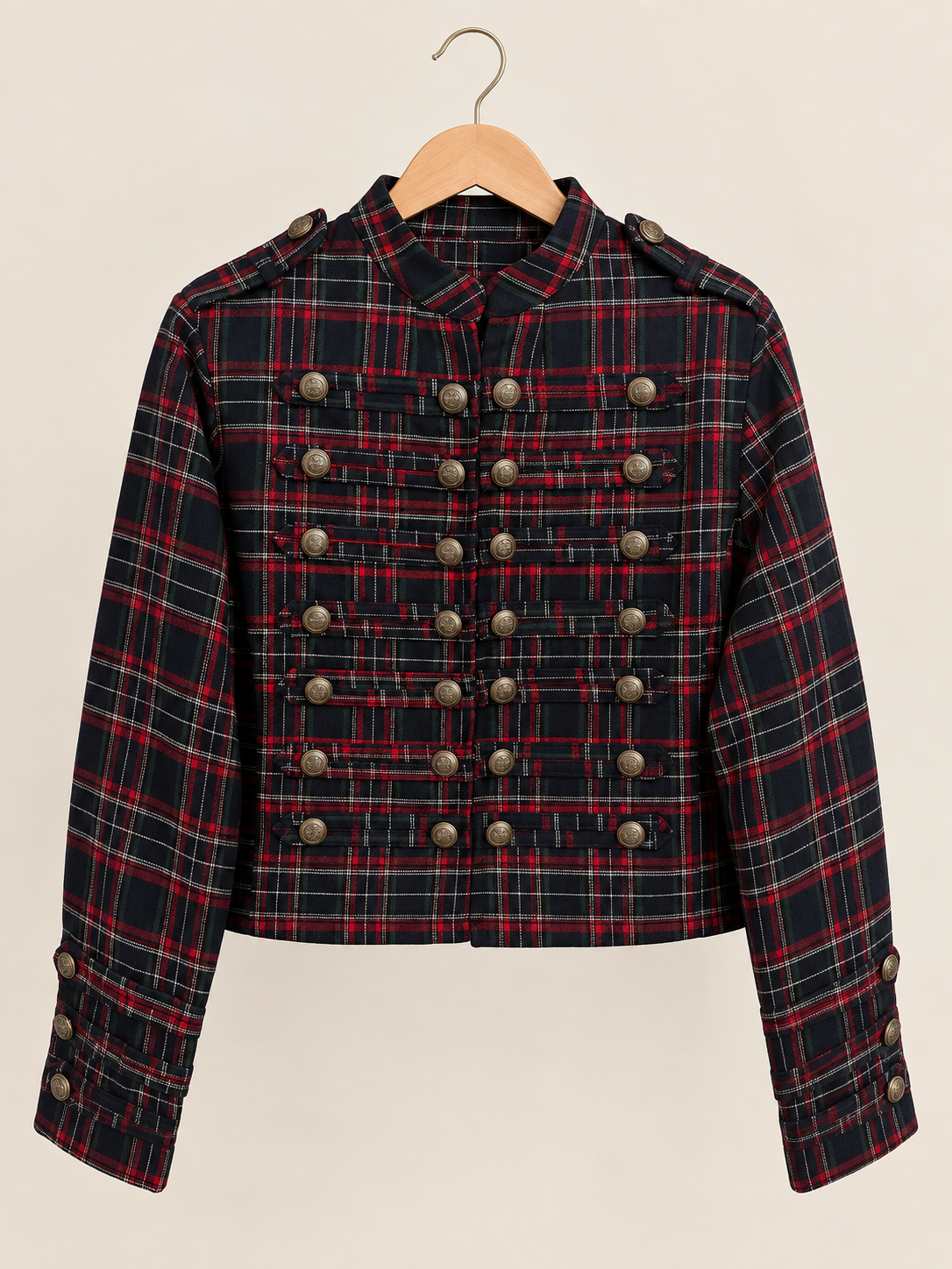 Tartan Napoleon Jacket