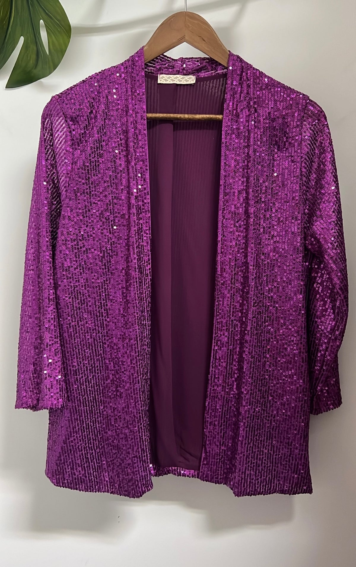 Sequin jacket