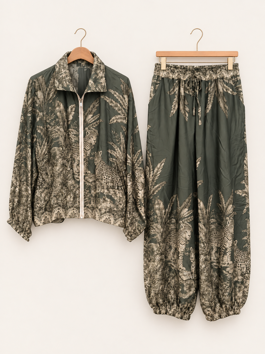 Leopard Olive set