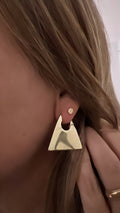 Triángulo earring