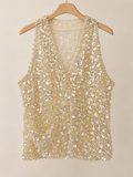 sequin and pearl blouse