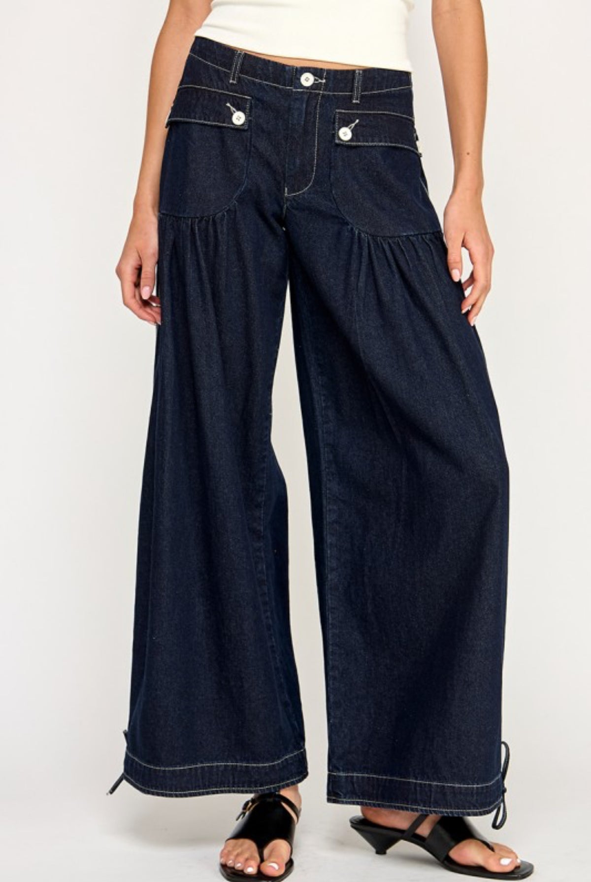 High rise jeans