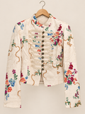 Floral/napoleon jacket