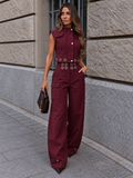 Burgundy set