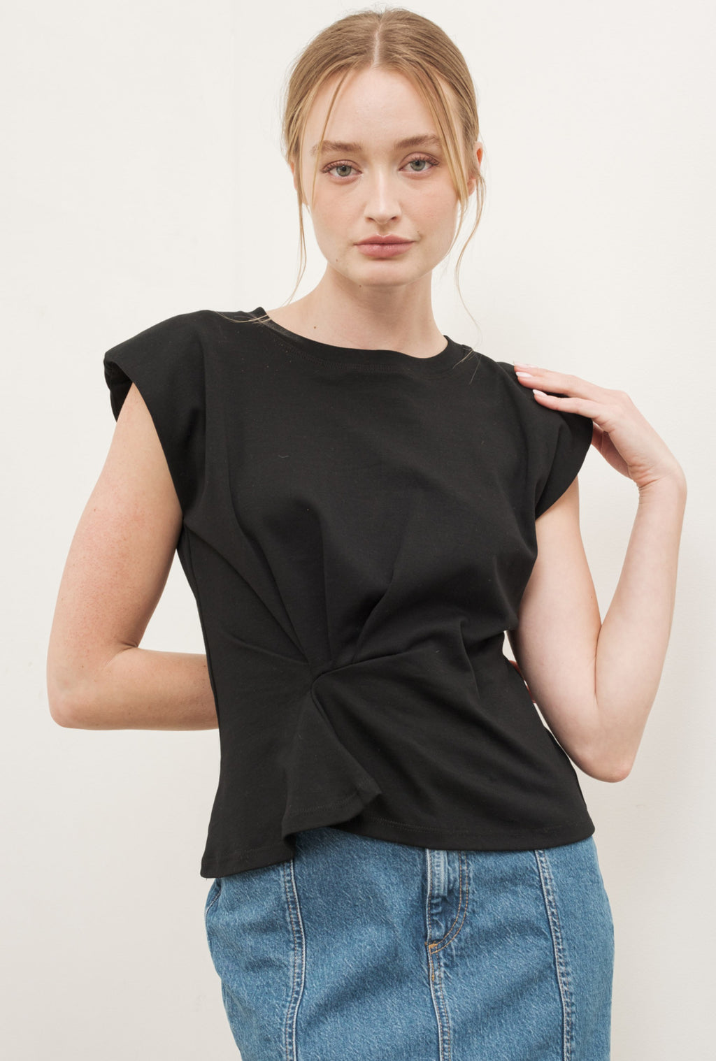 Bibi black blouse