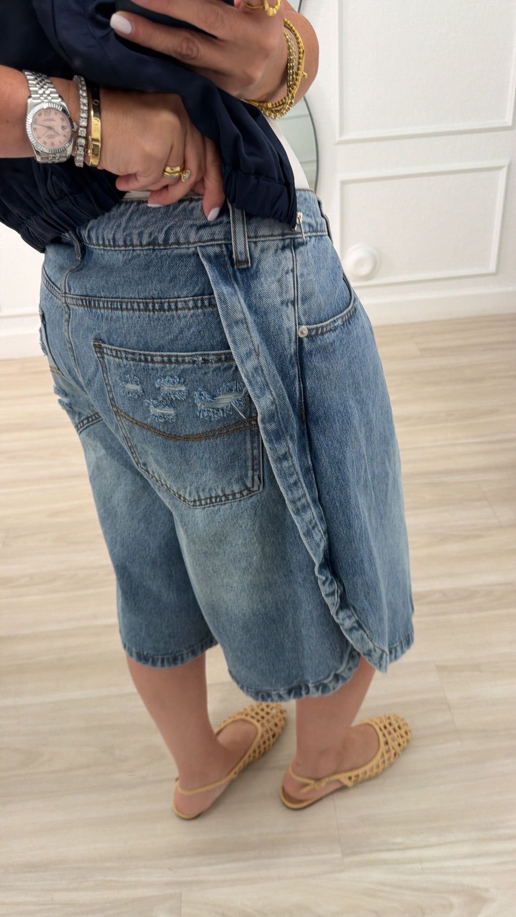 Denim Bermuda