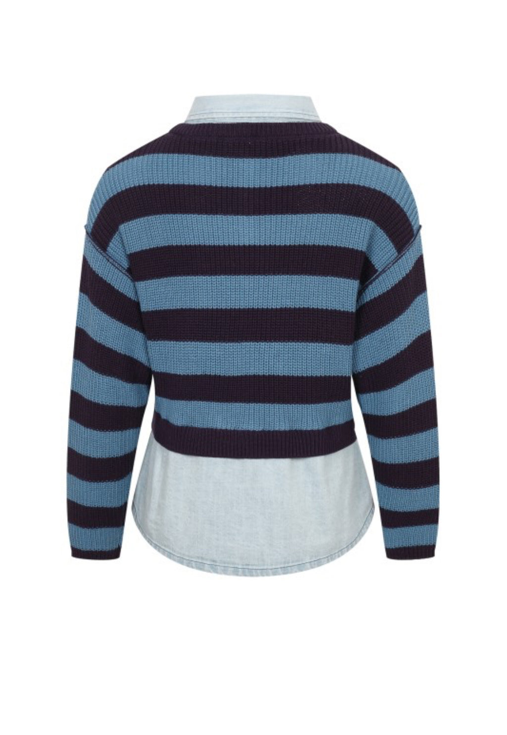 Denim sweaters