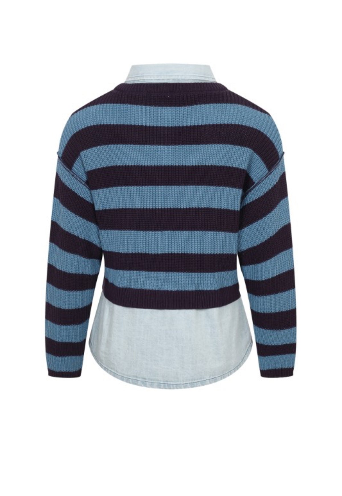 Denim sweaters