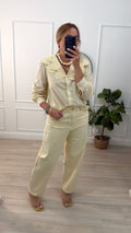 Yellow blouse