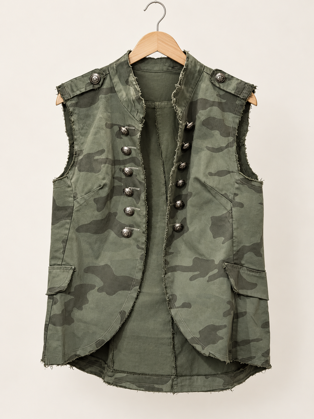Camo/napoleon vest