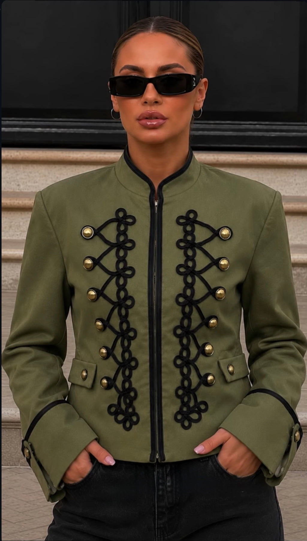 Olive jacket