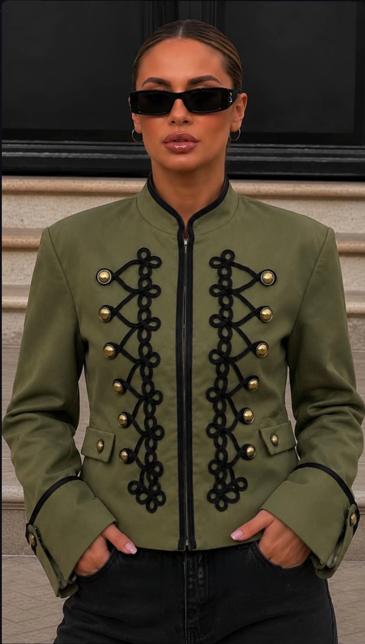 Olive jacket