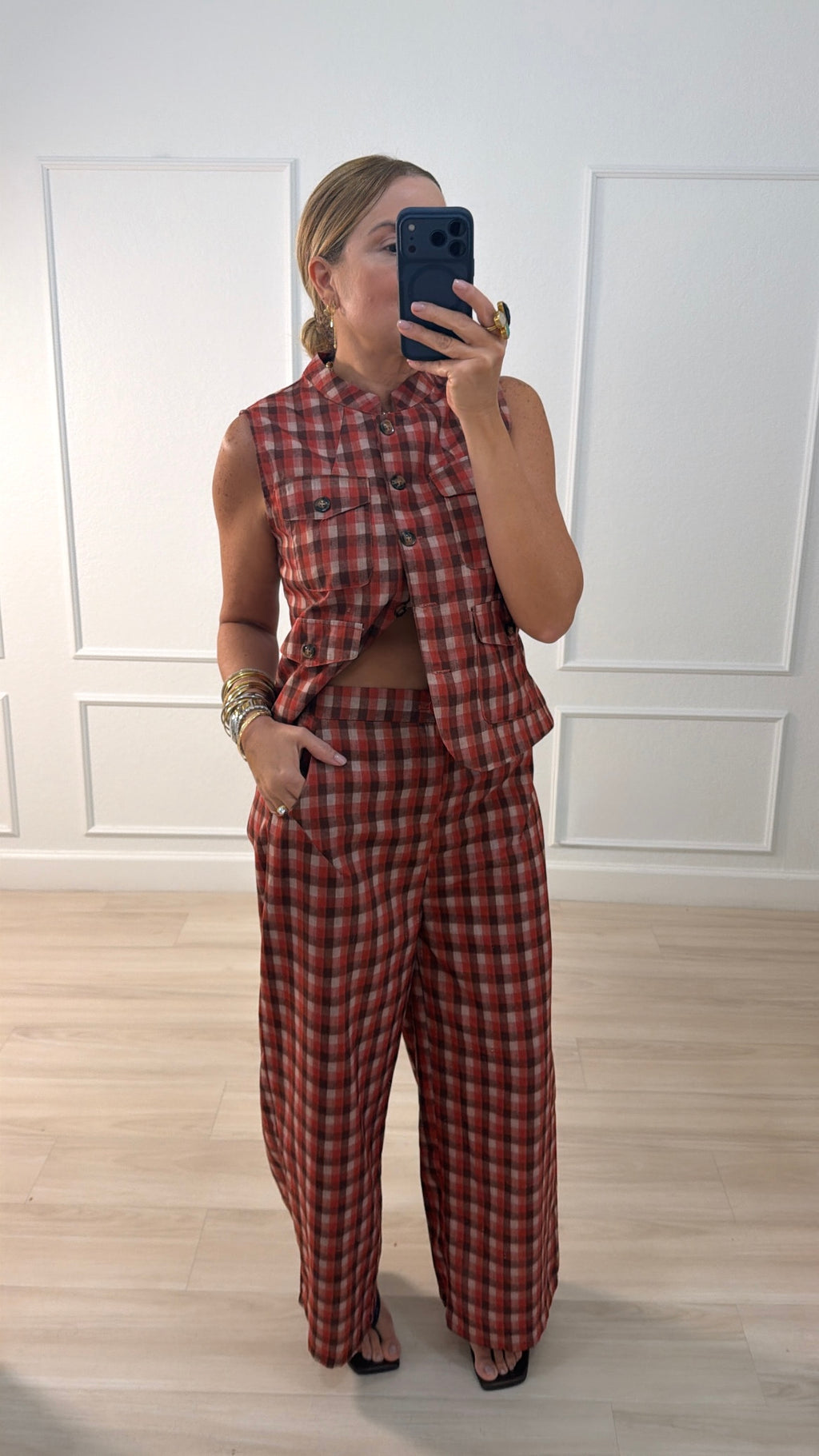 Plaid set