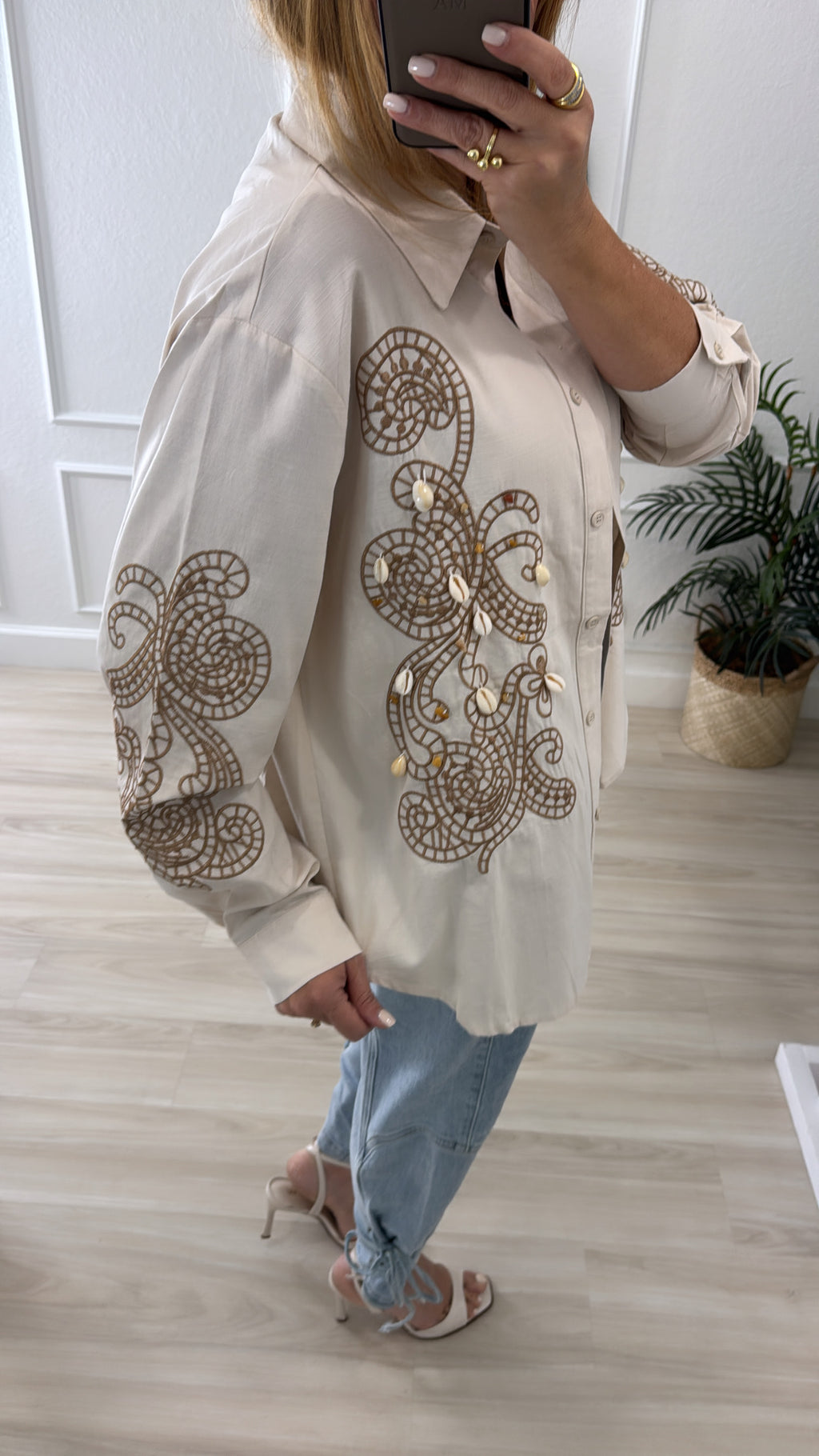shell blouse
