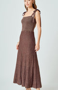 Metallic dress