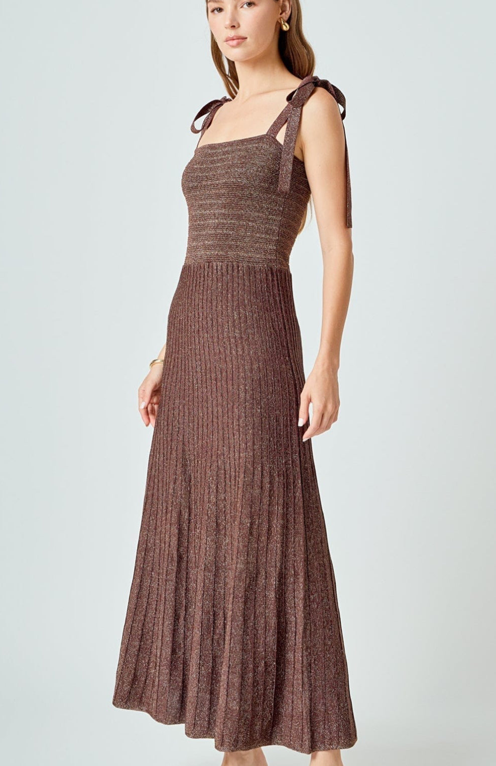 Metallic dress