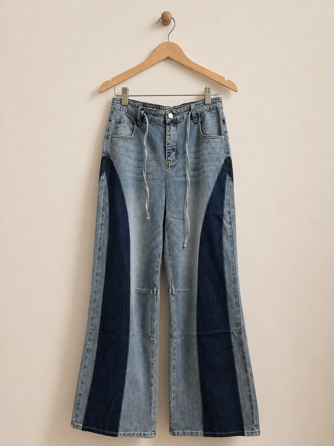 two-tone jeans