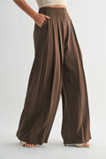 Brown Palazzo Trouser
