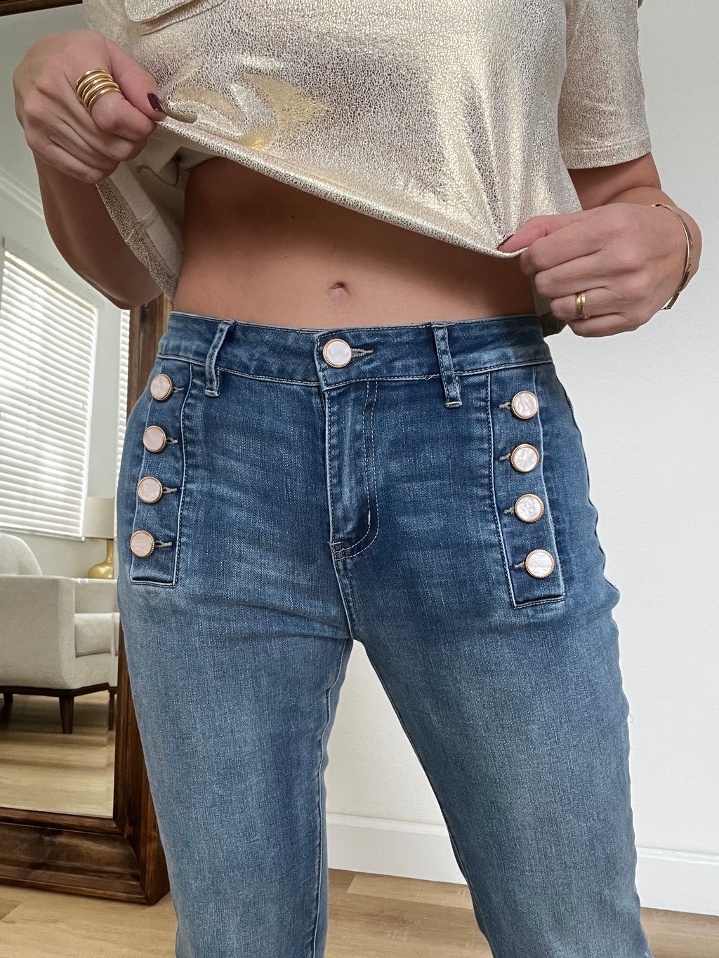 Mare denim pants