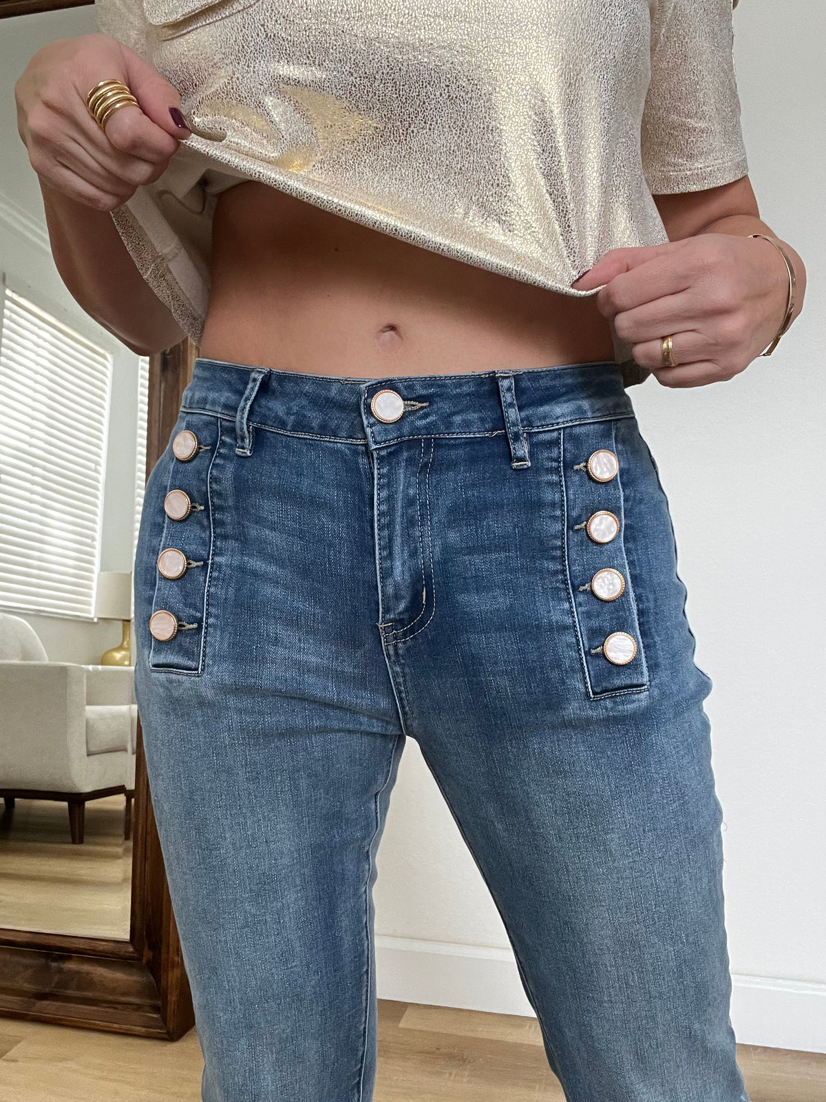 Mare denim pants