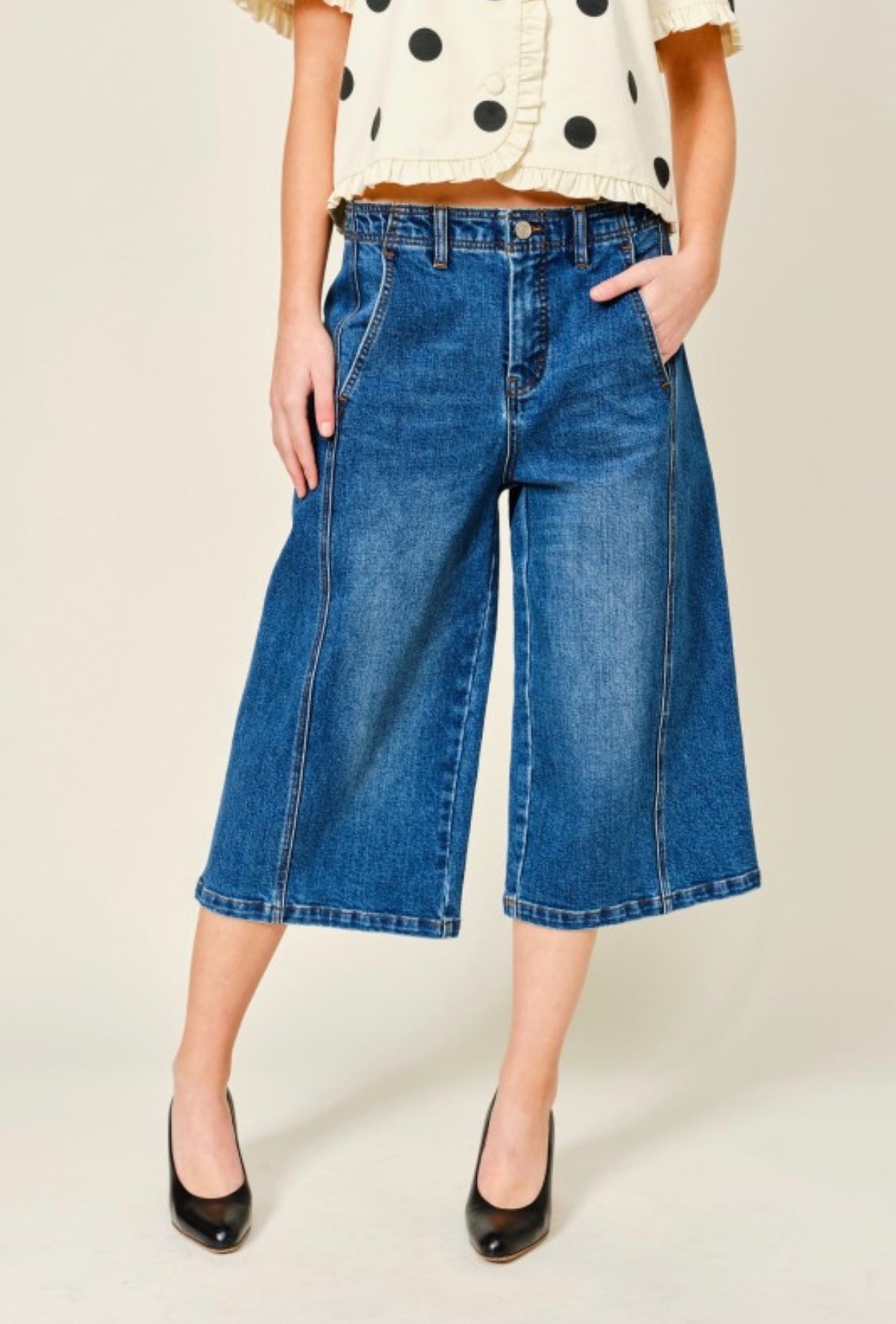 Denim Bermuda