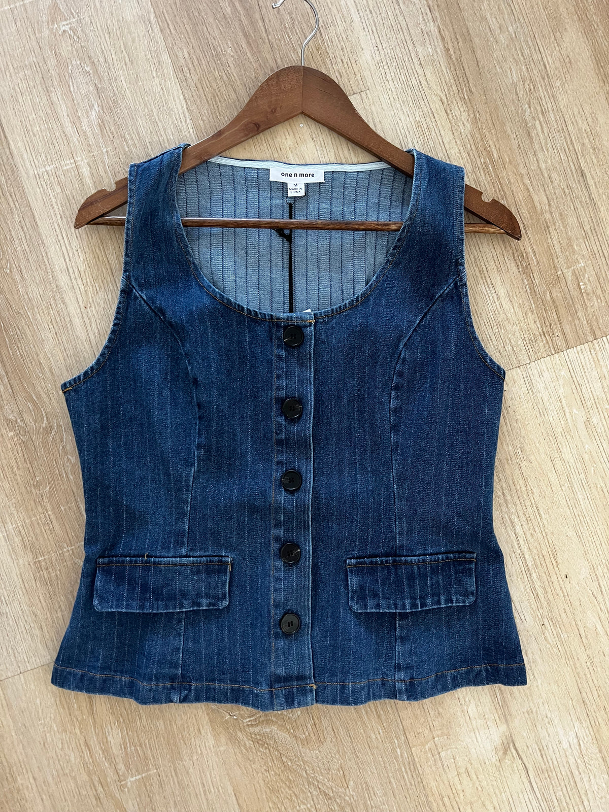 Denim vest